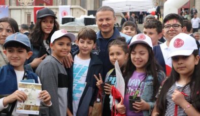 23 Nisan Ulusal Egemenlik ve Çocuk Bayramı etkinlikleri TBMM bahçesinde başladı