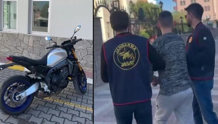 800 bin liralık motosikleti test sürüşü bahanesiyle çaldı