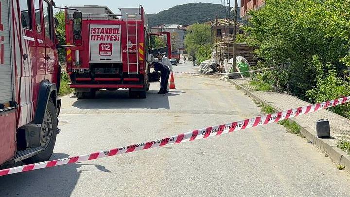 Arnavutköy’de yolun ortasındaki bidon paniğe neden oldu