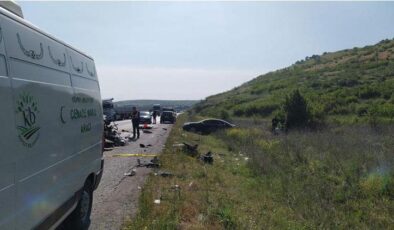 Balıkesir’de feci kaza: Anne ve oğlu hayatını kaybetti, baba ağır yaralı