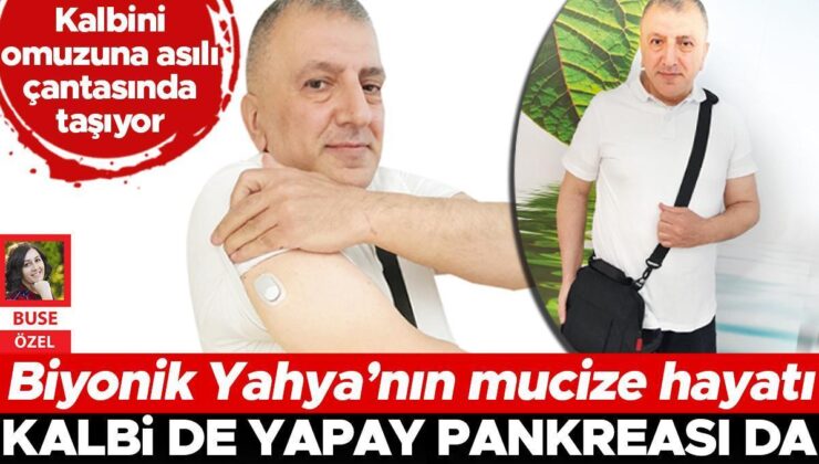 Biyonik Yahya’nın mucize hayatı… Kalbi de yapay pankreası da