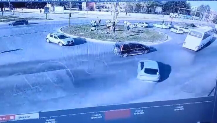 Bolu’da tur otobüsüne çarpan otomobildeki iki kişi hayatını kaybetmişti.. Kaza anı kamerada