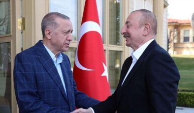 Cumhurbaşkanı Erdoğan’dan Aliyev’e bayram tebriği