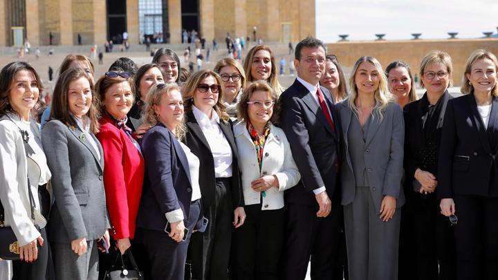 İBB Başkanı İmamoğlu, Anıtkabir’i ziyaret etti