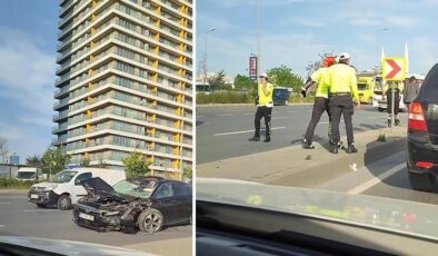 İstanbul Bağcılar’da zincirleme trafik kazasında 3 kişi yaralandı