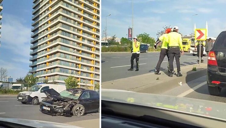 İstanbul Bağcılar’da zincirleme trafik kazasında 3 kişi yaralandı