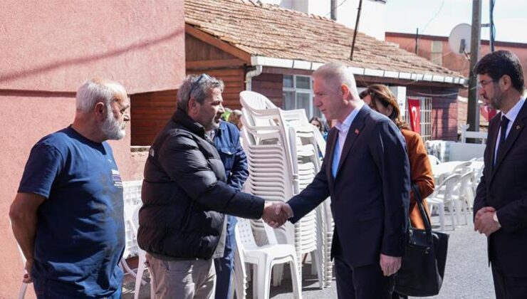 İstanbul Valisi Gül, yangın faciasında hayatını kaybedenlerin ailelerini ziyaret etti