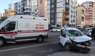 Kayseri’de işçi servisi kaza yaptı! 1 ölü, 5 yaralı