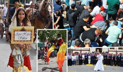 Manisa’daki festivalde 7 ton mesir macunu dağıtıldı