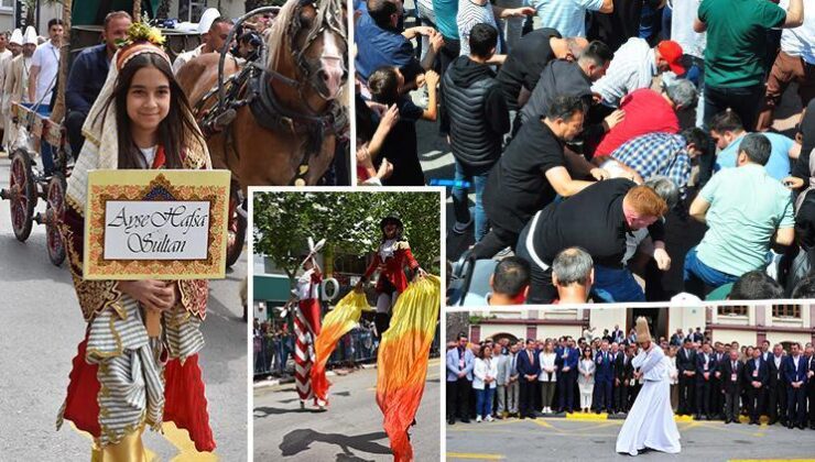 Manisa’daki festivalde 7 ton mesir macunu dağıtıldı