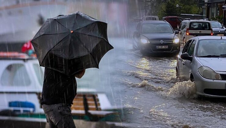 Meteoroloji uyardı: Sıcaklık düşüyor, kuvvetli yağmur geliyor… Prof. Dr. Orhan Şen, İstanbul için saat verdi!