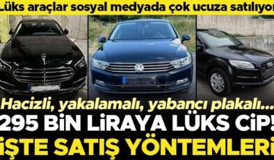 200 bin liraya lüks cip! Evraksız yasadışı satış yapıyorlar… İşte sosyal medyada otomobil fiyatları