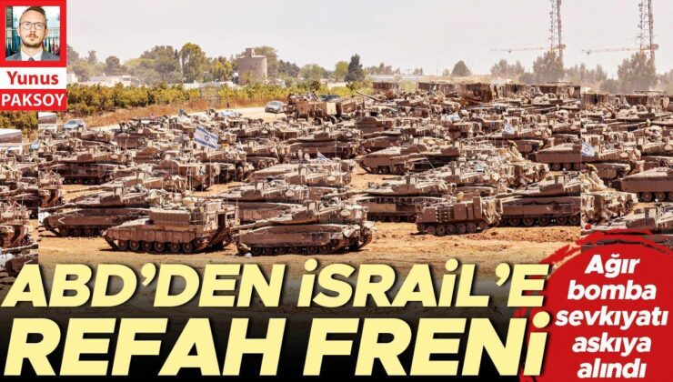 ABD’den İsrail’e Refah freni