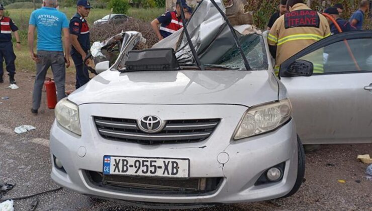 Adıyaman’da feci kaza! 2 can kaybı, 3 yaralı