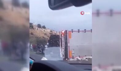 Anadolu Otoyolu’nda trafik kazası! Ankara istikametinde aksama