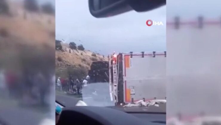 Anadolu Otoyolu’nda trafik kazası! Ankara istikametinde aksama