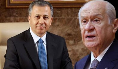 Bakan Yerlikaya, Devlet Bahçeli’yi ziyaret etti