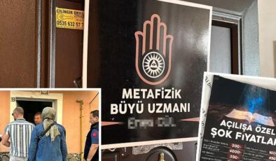 Büyü bozma ve muska yalanıyla dolandırıcılık… Kapıdaki tabela şaşkına çevirdi