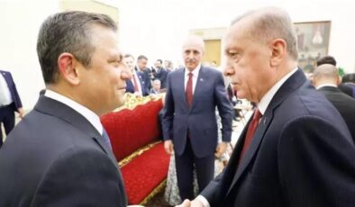 Cumhurbaşkanı Erdoğan ve CHP lideri Özgür Özel görüşmesi başladı