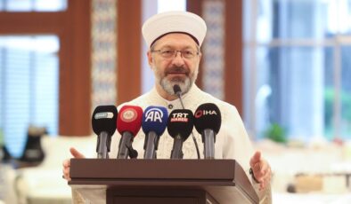 Diyanet İşleri Başkanı Erbaş Kurban Bayramı açıklaması