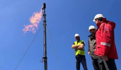 İstanbul’da açılan kuyulardan doğal gaz çıkmaya başladı: İlk ateş yakıldı