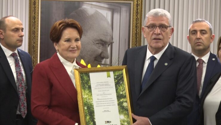 İYİ Parti’de Müsavat Dervişoğlu, görevi Meral Akşener’den devraldı