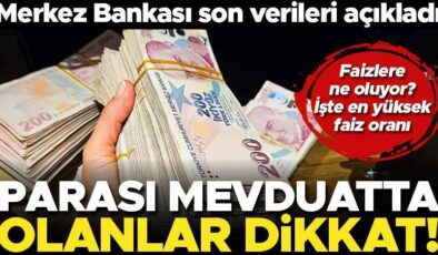 Merkez Bankası açıkladı… Faizlerde düşüş devam ediyor