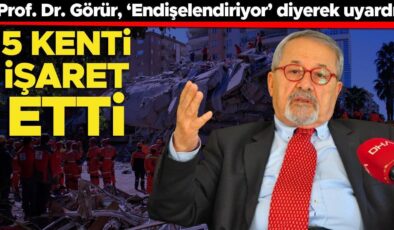 Prof. Dr. Naci Görür, 5 kente dikkat çekti! ‘Endişelendiriyor’ diyerek uyardı