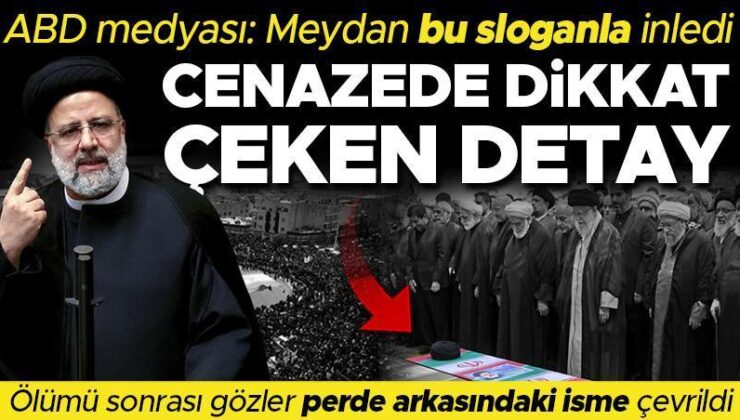 Reisi’nin cenazesinde dikkat çeken detay! Ölümü sonrası gözler perde arkasındaki isme çevrildi