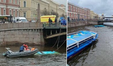 Rusya’da facia… Yolcu otobüsü nehre uçtu: 4 ölü