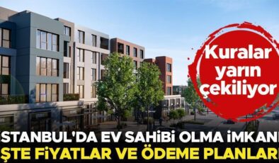 Son dakika… Kuralar yarın çekiliyor! Ev taksitleri 34 bin 610 liradan başlıyor… İşte detaylar…