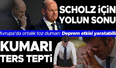 Avrupa’daki fiyaskonun merkesindeki iki isim: Macron’un yüzünü bile görmek istemiyorlar, Olaf Scholz için süre doluyor…