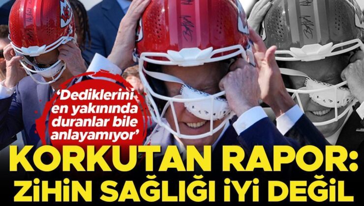 Biden hakkında korkutan rapor… Zihin sağlığı çok geriledi… ‘En yakınındakiler bile dediklerini anlayamıyor’