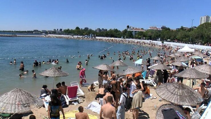 Caddebostan’da yoğunluk: İstanbullular sahile akın etti