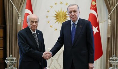 Cumhurbaşkanı Erdoğan – Bahçeli görüşmesi başladı