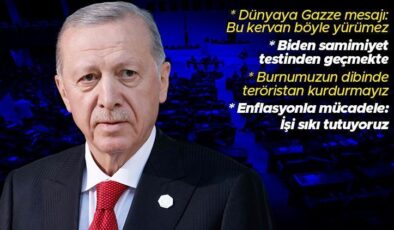 Cumhurbaşkanı Erdoğan: Cumhur İttifakı olarak asla duruşumuzdan taviz vermeyeceğiz