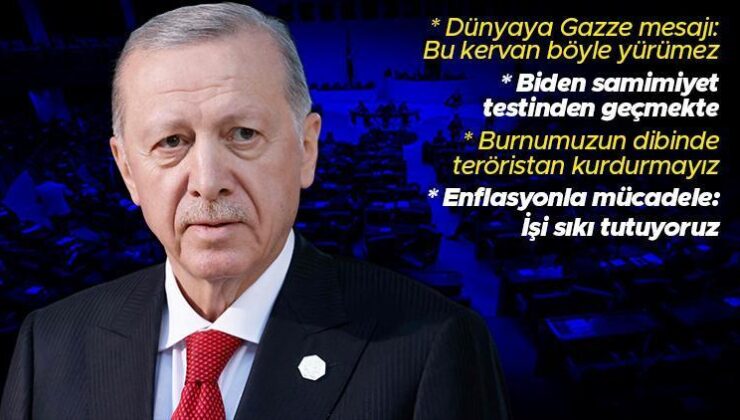 Cumhurbaşkanı Erdoğan: Cumhur İttifakı olarak asla duruşumuzdan taviz vermeyeceğiz