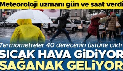 Ekstrem sıcaklar yerini yağışa bırakıyor! Meteoroloji uzmanı gün ve saat verdi