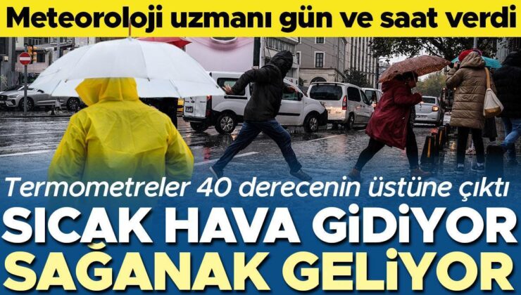 Ekstrem sıcaklar yerini yağışa bırakıyor! Meteoroloji uzmanı gün ve saat verdi