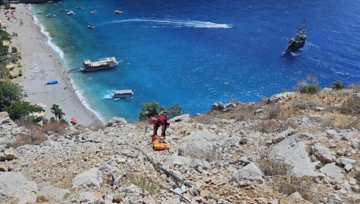 Kelebekler Vadisi’nde acı ölüm: Dengesini kaybederek düştü