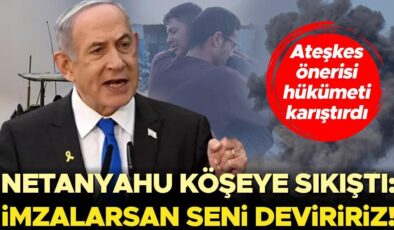 Son dakika… İsrail Hamas savaşında son durum: 3 aşamalı ateşkes planı masada! Netanyahu köşeye sıkıştı! ‘Anlaşmayı kabul edersen seni deviririz!’