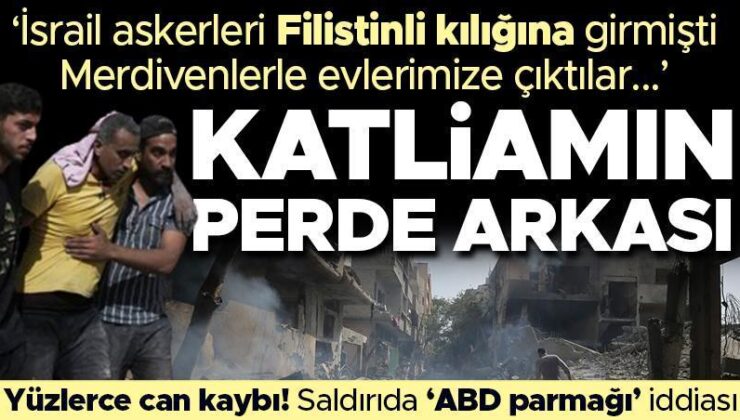 Son dakika…Katliamdan kurtulanlar yaşadıkları kabusu anlattı! İsrail askerleri Filistinli kılığına girip kampa girmiş…