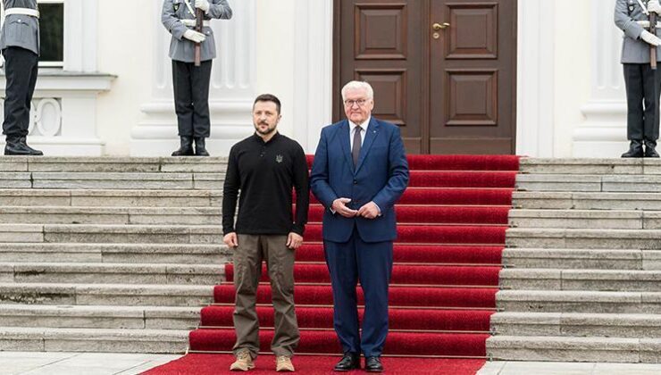 Ukrayna Devlet Başkanı Almanya’da