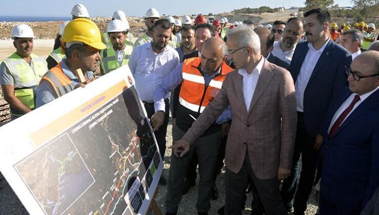 Bakan Uraloğlu merak edilen proje için tarih verdi… 2,5 saat süren yol 20 dakikaya düşecek