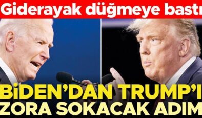 Biden’dan Trump’ı zora sokacak adım… Giderayak düğmeye bastı