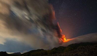 Etna Yanardağı yeniden faaliyete geçti