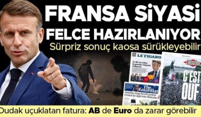 Fransa siyasi bir felce hazırlanıyor! 200 milyar Euro’luk fatura: Sonuçlar AB’ye de, Euro’ya da zarar verebilir…