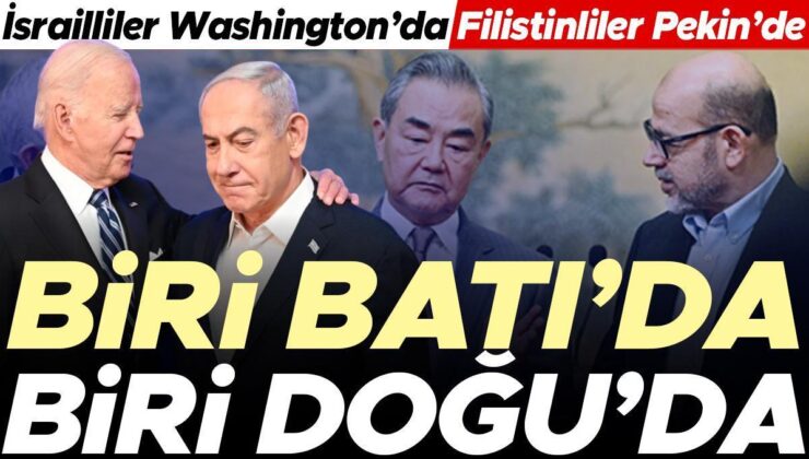 Gazze için iki farklı cephe… Filistin Çin’de Netanyahu ABD’de