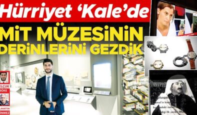 Hürriyet ‘Kale’de… MİT müzesinin derinlerini gezdik