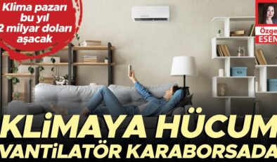 Klimaya hücum vantilatör karaborsada